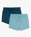 Short en maille à taille élastiquée bébé garçon (lot de 2)